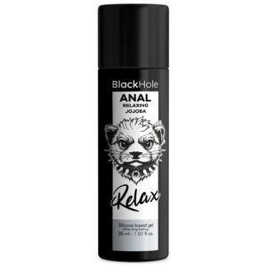Black Hole Jojoba — Anal Relaxing Gel, 30 ml, Silicone-Based — Anal Lubricants