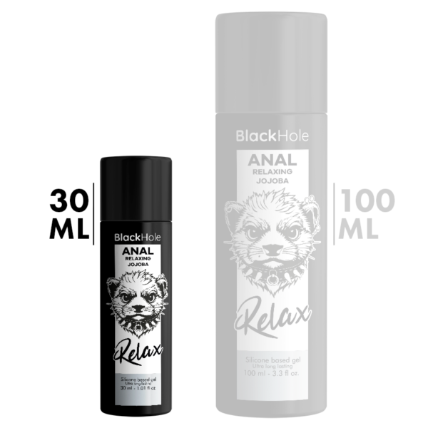 Black Hole Jojoba — Anal Relaxing Gel, 30 ml, Silicone-Based — Anal Lubricants — view 2