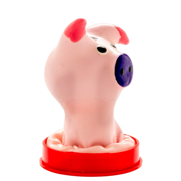 Condomerie Pig Head — Novelty Condom — Novelty Condoms — view 4