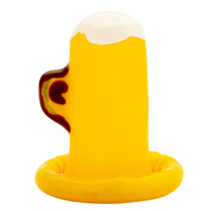 Condomerie Glass of Beer — Novelty Condom — Novelty Condoms — view 3