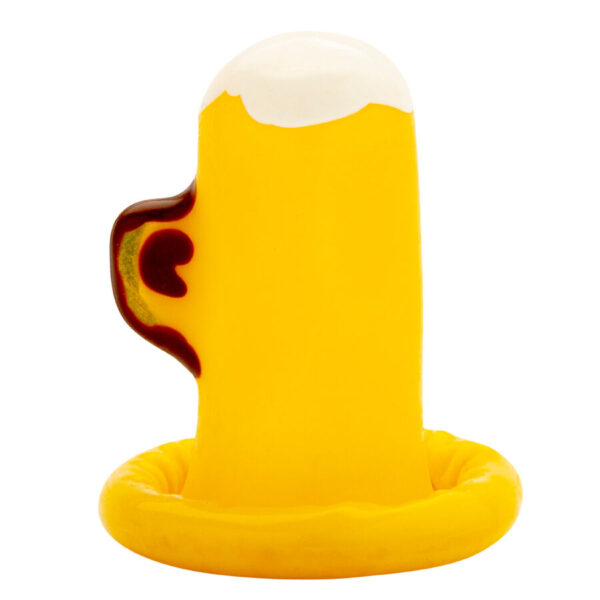 Condomerie Glass of Beer — Novelty Condom — Novelty Condoms — view 3