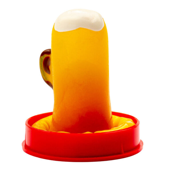 Condomerie Glass of Beer — Novelty Condom — Novelty Condoms — view 4