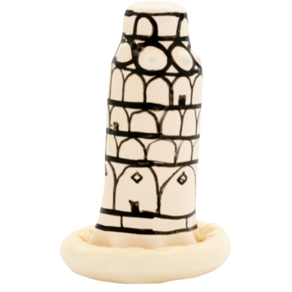 Condomerie Pisa Tower — Novelty Condom — Novelty Condoms — view 5