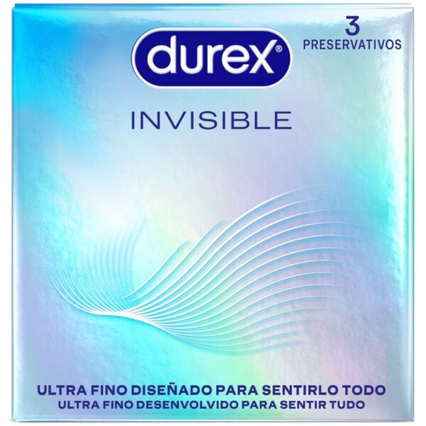 Durex Invisible — Ultra Thin Condoms, 3 Pack — Condom 3 Packs