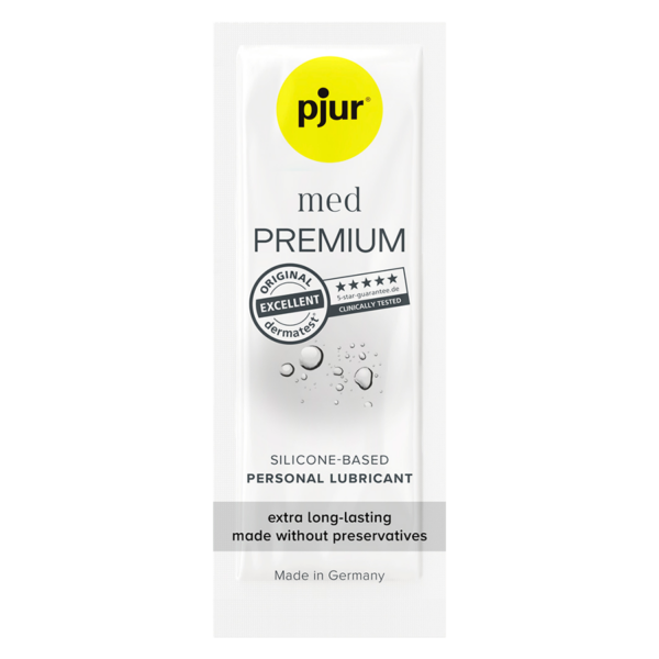 Pjur Med Premium — Silicone-Based Lubricant, 1.5 ml — Lubes