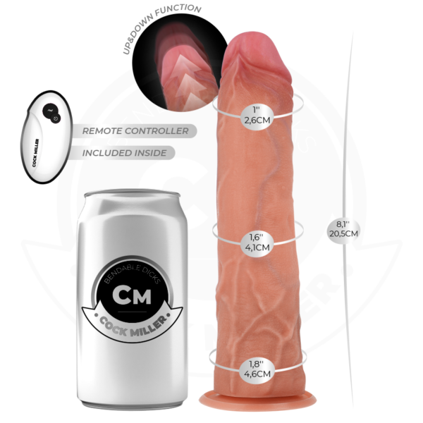 Cock Miller — Thrusting Dildo, Remote Control, 20.5 cm — Realistic Dildos — view 3