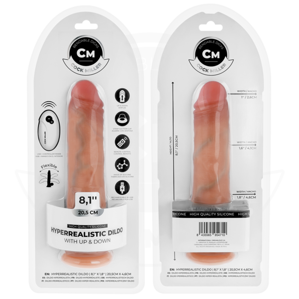 Cock Miller — Thrusting Dildo, Remote Control, 20.5 cm — Realistic Dildos — view 7