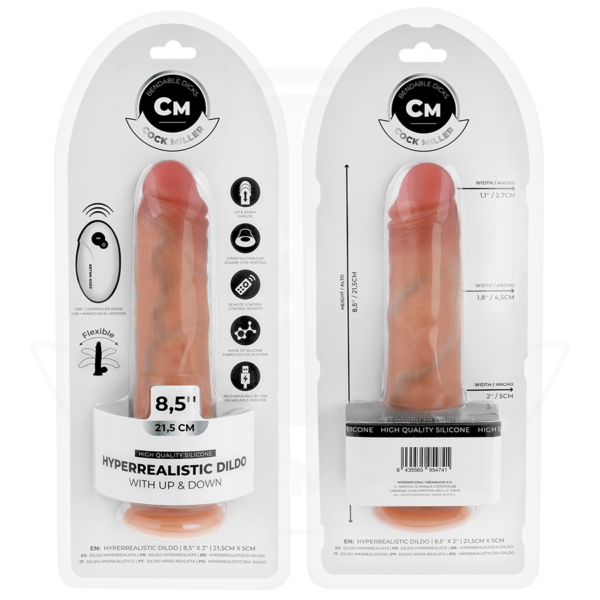 Cock Miller — Thrusting Dildo, Remote Control, 21.5 cm — Realistic Dildos — view 8