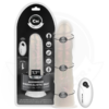 Cock Miller — Vibrating Dildo, Remote Control, 19.5 cm, White — Realistic Vibrators