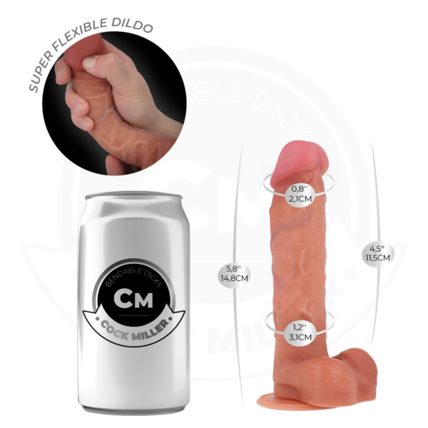 Cock Miller — Realistic Dildo, Suction Cup, 14.8 cm — Dildos — view 7