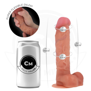Cock Miller — Realistic Dildo, Suction Cup, 17.8 cm — Dildos — view 4