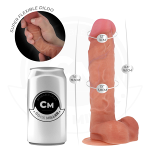Cock Miller — Realistic Dildo, Suction Cup, 19.3 cm — Dildos — view 4