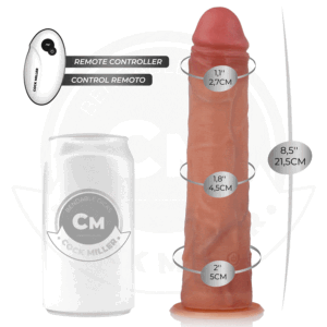 Cock Miller — Thrusting Dildo, Remote Control, 21.5 cm — Realistic Dildos