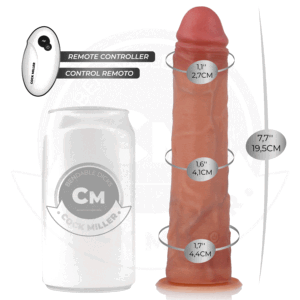 Cock Miller — Thrusting Dildo, Remote Control, 19.5 cm — Realistic Dildos