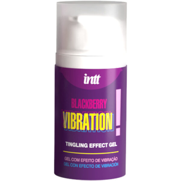 INTT Kissable — Tingling Gel, 15 ml, Blackberry — Arousal Gels for Women