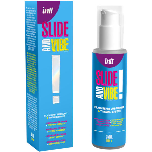 INTT Kissable Vibrating — Water-Based Lubricant, 35 ml — Arousal Gels for Women — view 3