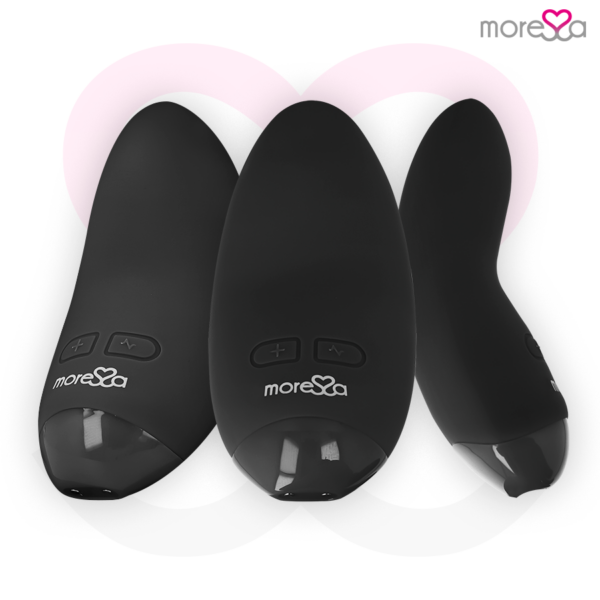 Moressa Blossom — Lay-On Vibrator, Black — Clitoral Stimulators — view 6