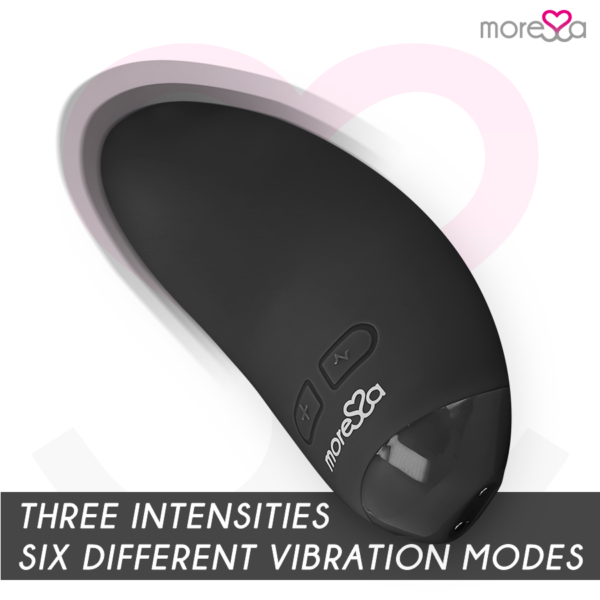 Moressa Blossom — Lay-On Vibrator, Black — Clitoral Stimulators — view 7