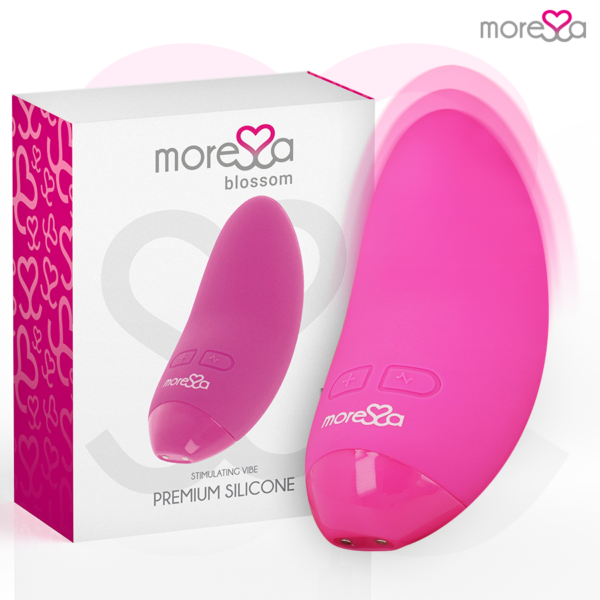 Moressa Blossom — Lay-On Vibrator, Pink — Clitoral Stimulators