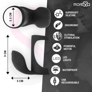 Moressa Brandon — Vibrating Cock Ring, With Cover — Cock Rings — view 3
