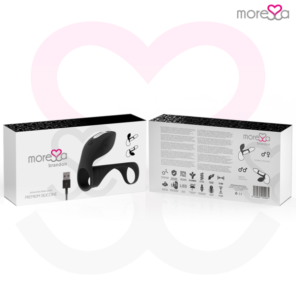 Moressa Brandon — Vibrating Cock Ring, With Cover — Cock Rings — view 6