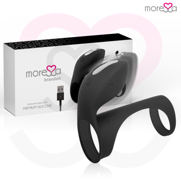 Moressa Brandon — Vibrating Cock Ring, With Cover — Cock Rings — view 8