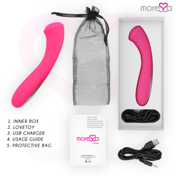 Moressa Celso — Clitoral Vibrator, Rechargeable — Classic Vibrators — view 5