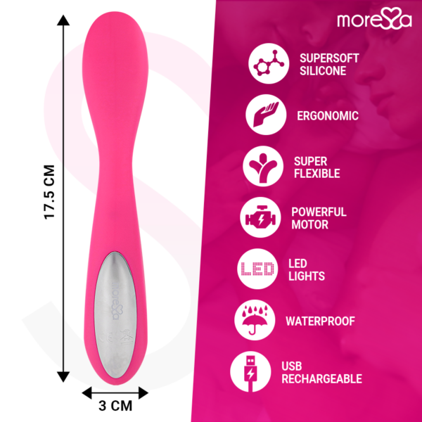 Moressa Druso — G-Spot Vibrator, Rechargeable — Classic Vibrators — view 3