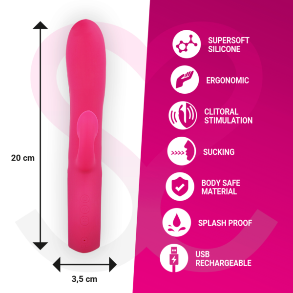 Moressa Dustin — Rabbit Vibrator, Clitoral Suction — Clitoral Stimulators — view 6