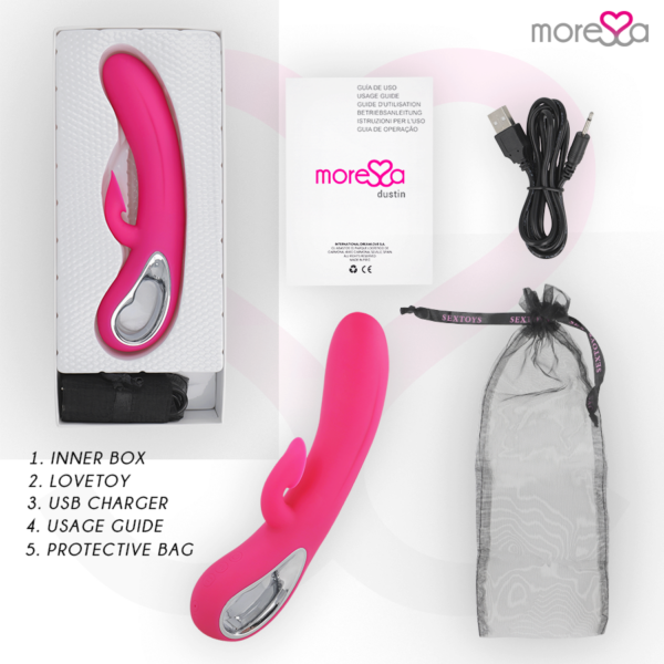 Moressa Dustin — Rabbit Vibrator, Clitoral Suction — Clitoral Stimulators — view 8