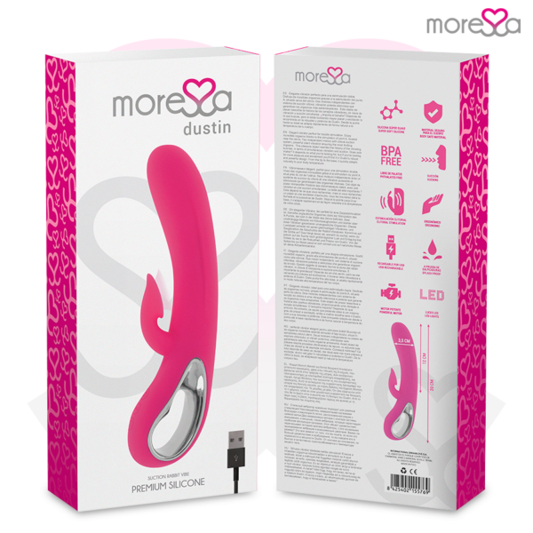 Moressa Dustin — Rabbit Vibrator, Clitoral Suction — Clitoral Stimulators — view 2