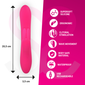 Moressa Ethan — Rabbit Vibrator, Waving Motion — Clitoral Stimulators — view 4