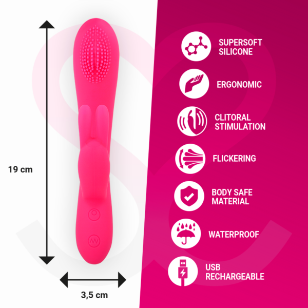 Moressa Gino — Rabbit Vibrator, Tickling — Clitoral Stimulators — view 5