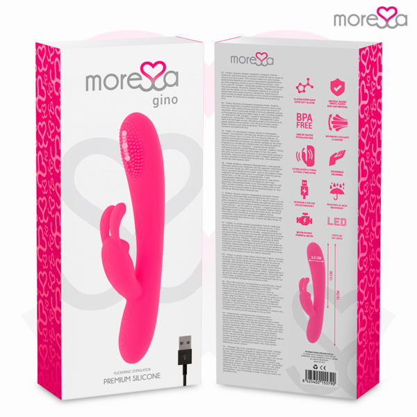 Moressa Gino — Rabbit Vibrator, Tickling — Clitoral Stimulators — view 8
