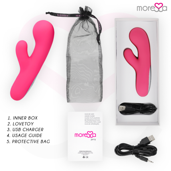 Moressa Jerry — Rabbit Vibrator, Rechargeable — Clitoral Stimulators — view 6