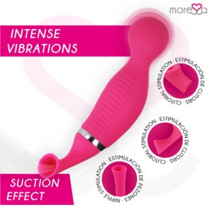 Moressa Kirk Duo — Vibrator, With Clitoral Suction — Clitoral Stimulators — view 3