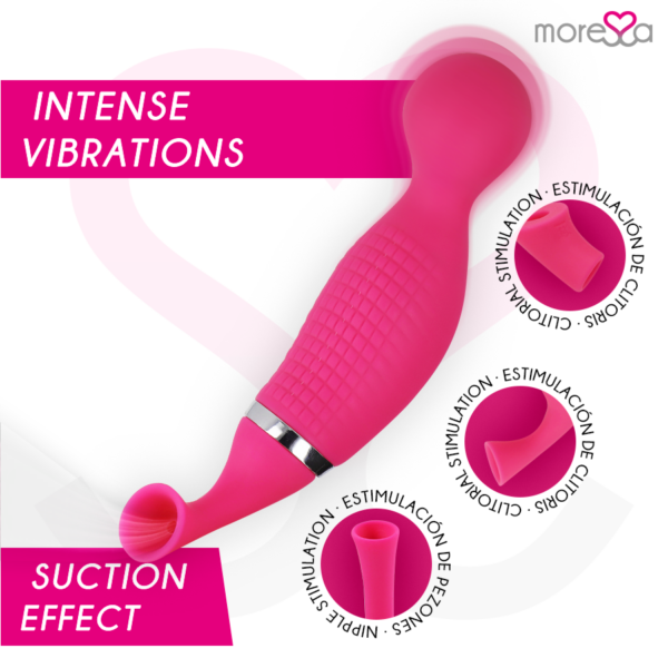 Moressa Kirk Duo — Vibrator, With Clitoral Suction — Clitoral Stimulators — view 3