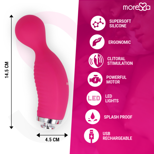 Moressa Kirk Duo — Vibrator, With Clitoral Suction — Clitoral Stimulators — view 4