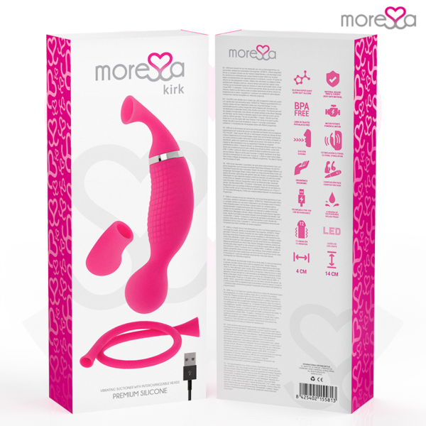 Moressa Kirk Duo — Vibrator, With Clitoral Suction — Clitoral Stimulators — view 7