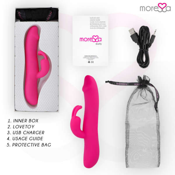 Moressa Molly — Thrusting Vibrator, Waterproof — Clitoral Stimulators — view 5