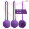 Moressa Osian One — Kegel Trainer, Silicone, Lilac — Ben Wa Balls