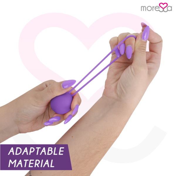 Moressa Osian One — Kegel Trainer, Silicone, Lilac — Ben Wa Balls — view 2