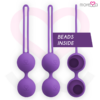 Moressa Osian Two — Kegel Balls, Silicone, Lilac — Ben Wa Balls