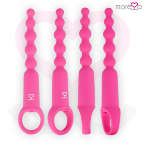 Moressa Ronie — Anal Beads, Remote Control, Pink — view 2