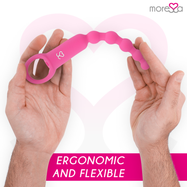 Moressa Ronie — Anal Beads, Remote Control, Pink — view 5