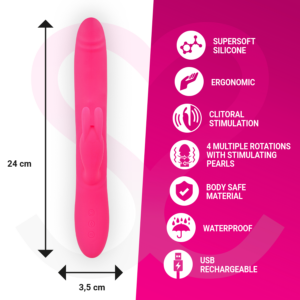 Moressa Somer — Rotating Vibrator, Waterproof — Hi-Tech Vibrators — view 4