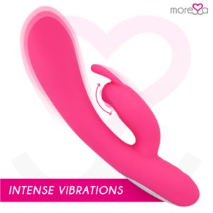 Moressa Telmo — Rabbit Vibrator, Curved — Clitoral Stimulators — view 3