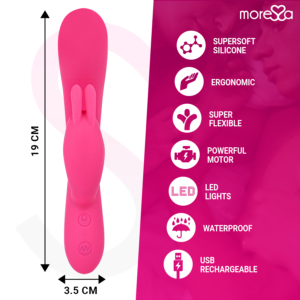 Moressa Telmo — Rabbit Vibrator, Curved — Clitoral Stimulators — view 4