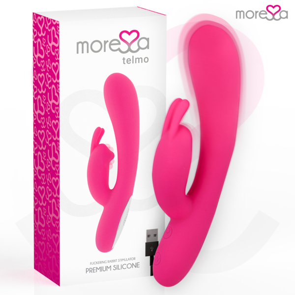 Moressa Telmo — Rabbit Vibrator, Curved — Clitoral Stimulators