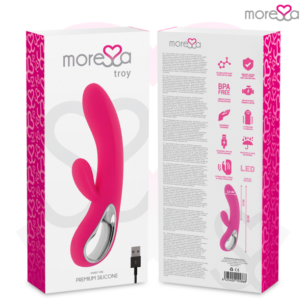 Moressa Troy — Rabbit Vibrator, Waterproof — Clitoral Stimulators — view 7